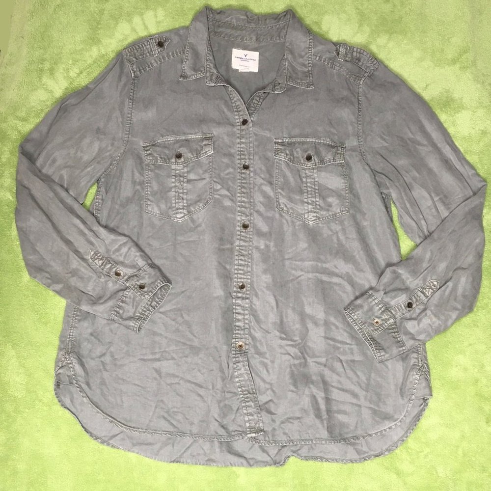 American Eagle Outfitters BF Fit Army Green Women's XL Lyocell Soft (small flaw)